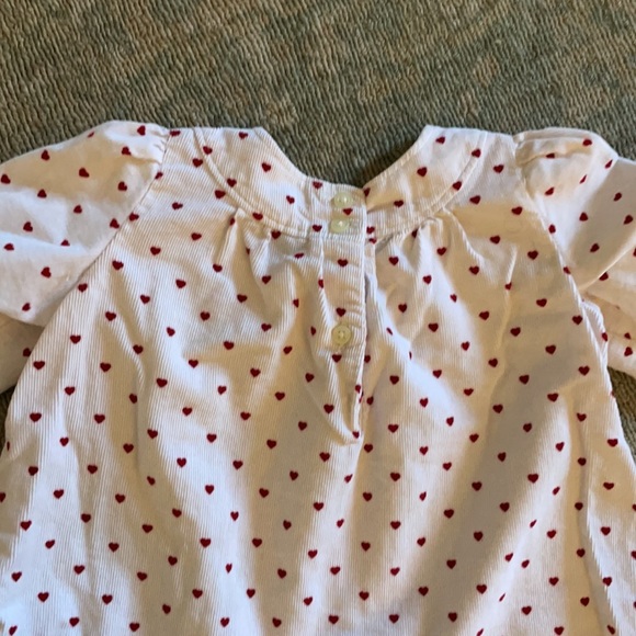 Baby GAP cotton heart top 12-18mos - Picture 3 of 3